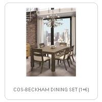COS-BECKHAM DINING SET (1+6)